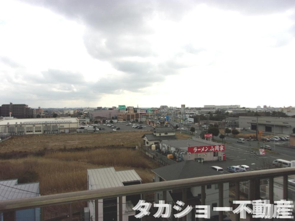 グリーンハイツ浜野の展望|さえぎる建物一切ございません!!