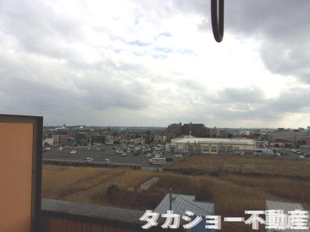 グリーンハイツ浜野の展望|さえぎる建物一切ございません!!