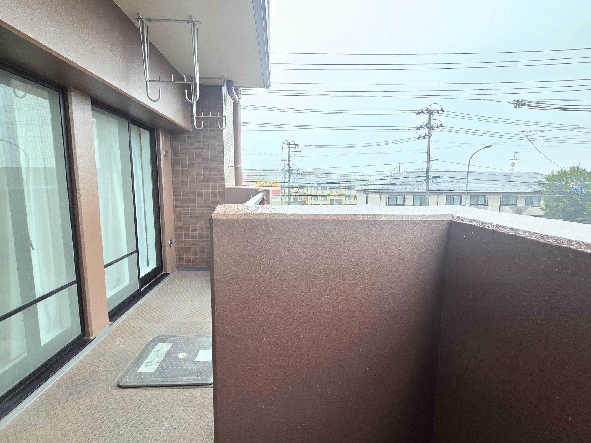 ナイスアーバンステイツ南仙台のバルコニー
