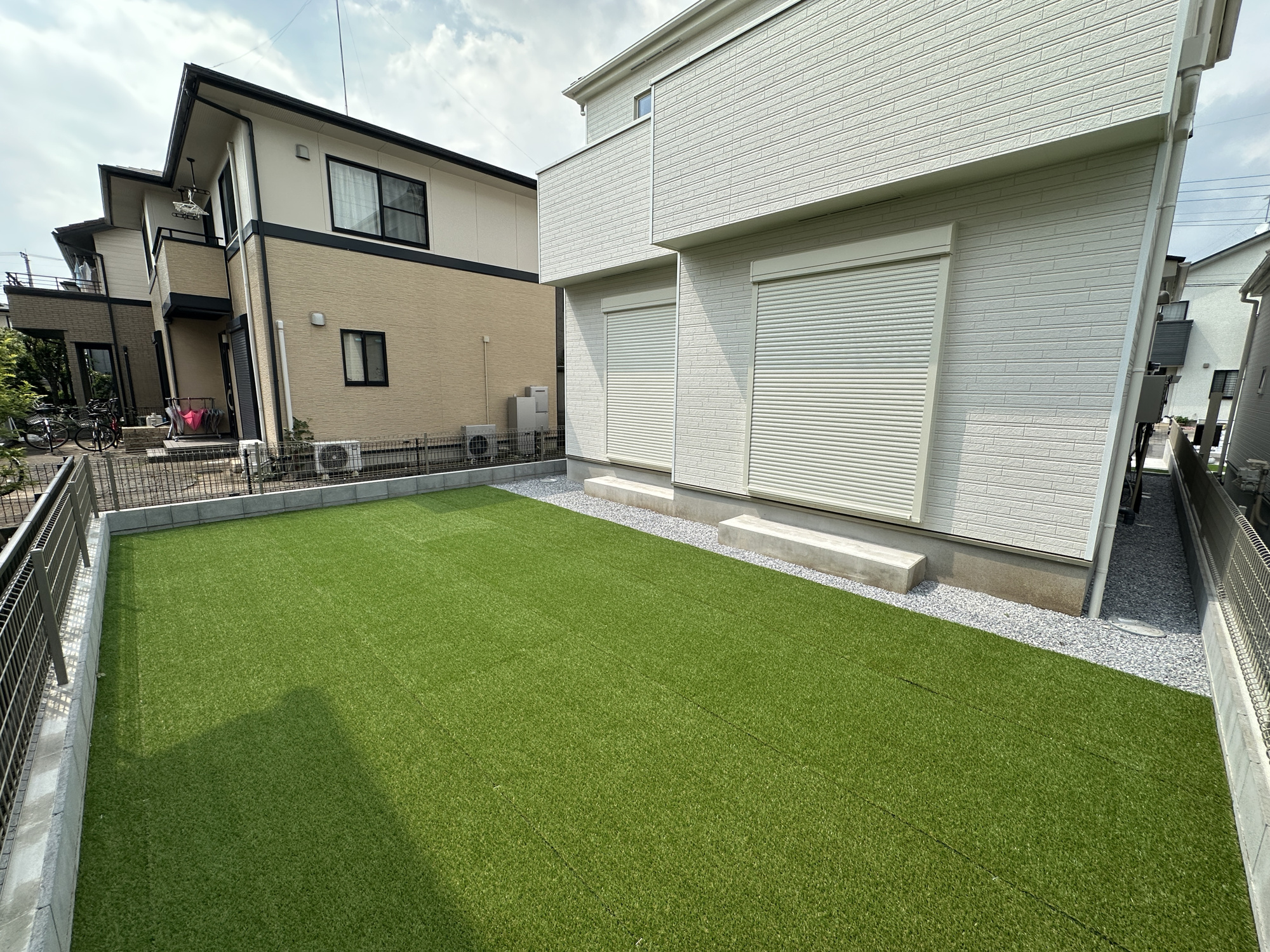 宇都宮市簗瀬町の新築一戸建の庭|お庭での家庭菜園・ガーデニングを通じて、お子様と一緒に育てていくと、思い出も増えていきそうですね♪