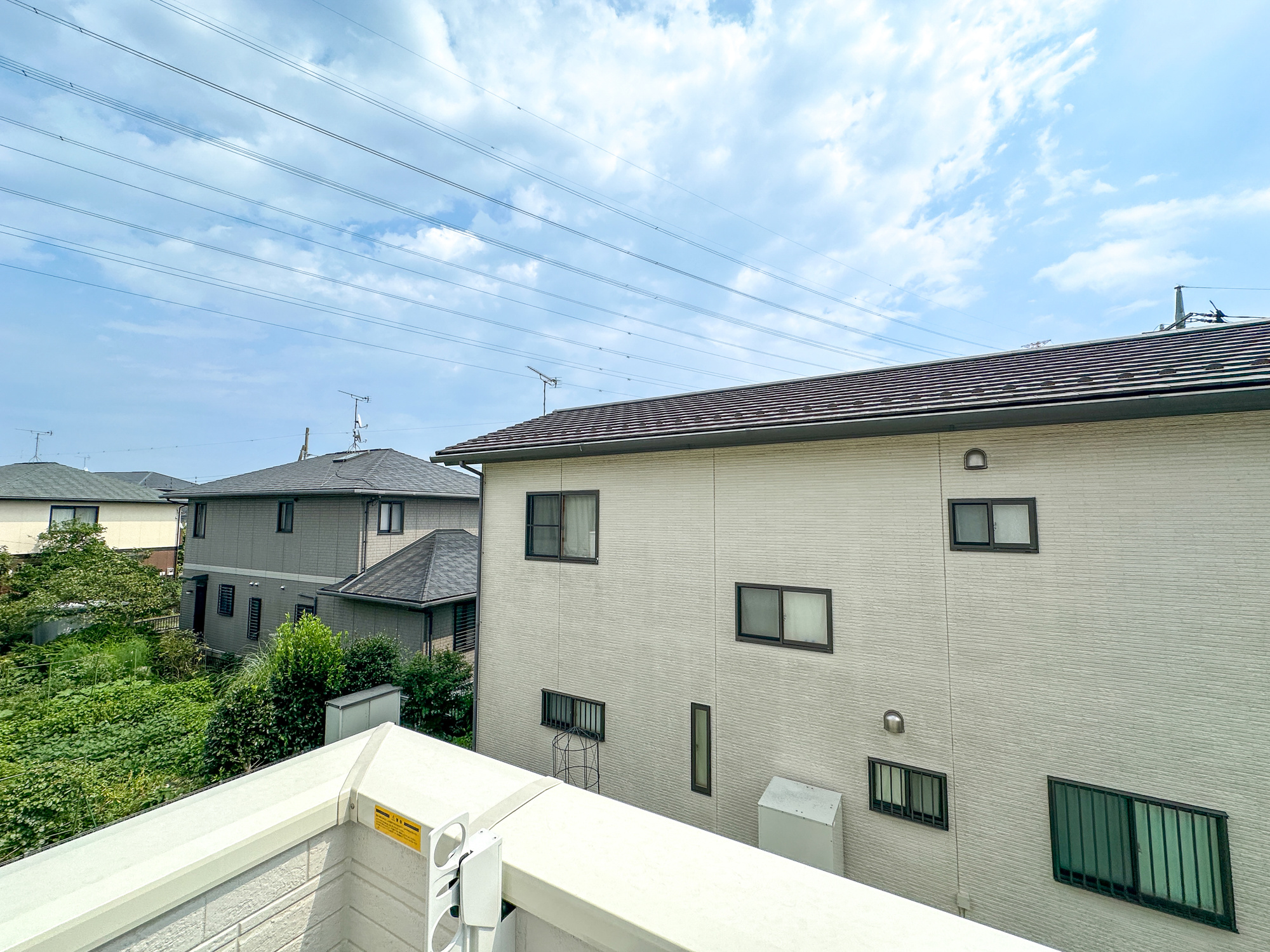 宇都宮市簗瀬町の新築一戸建の展望|見晴らしの良い眺望は開放感たっぷり♪