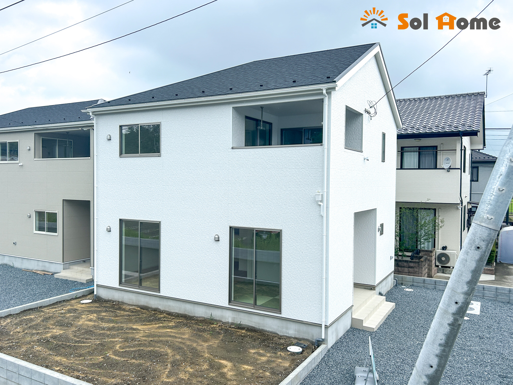 高崎市吉井町下長根第3　新築住宅全4棟の外観|◆本日のご案内も大歓迎です♪◆ 図面や写真では分からない部分を不動産のプロが丁寧にご説明いたします！！ 年中無休のソルホームはいつでもお問い合わせをお待ちしております♪