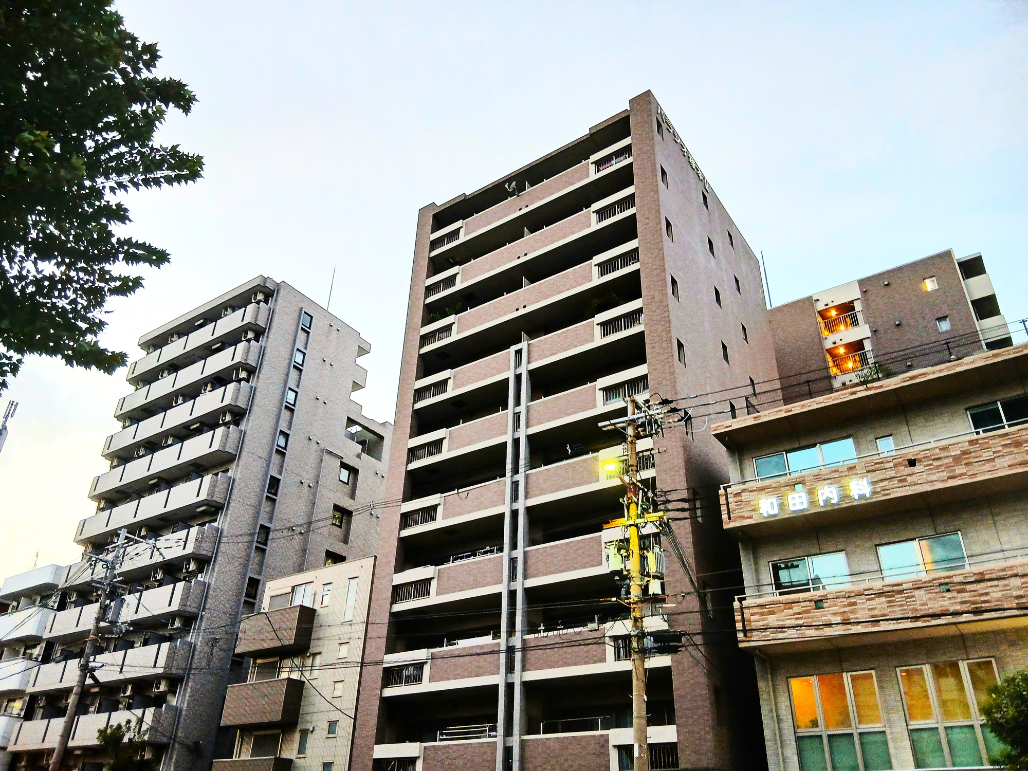 パラシオ塚本Ⅱの外観