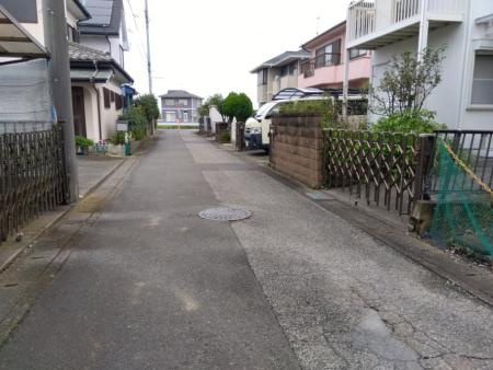 上須戸　前面道路