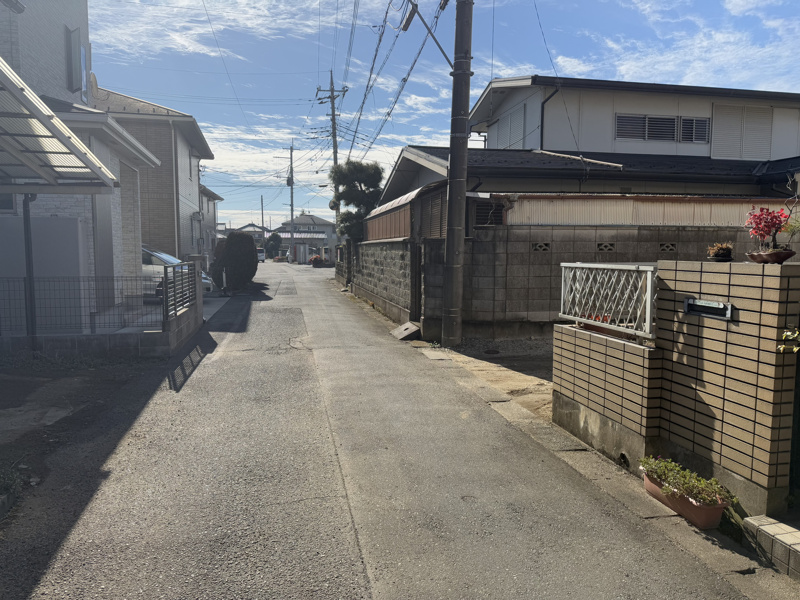 古河市旭町◆前面道路