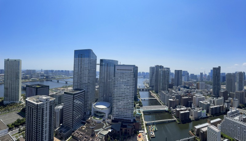 晴海アイランドトリトンスクエアビュータワーの展望