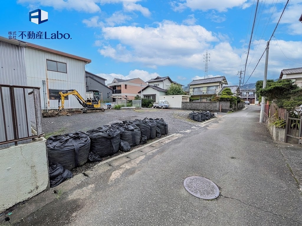 リナージュ　清水区石川新町　01期　全1棟の前面道路含む現地写真|周辺の街並みもあわせてご確認いただけます♪