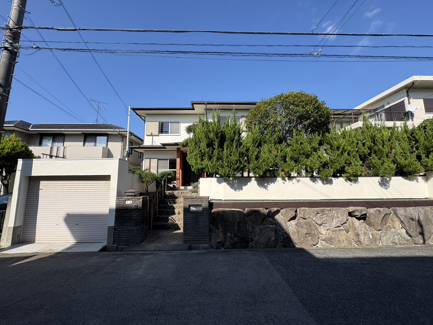 有野台4丁目上物付土地の外観