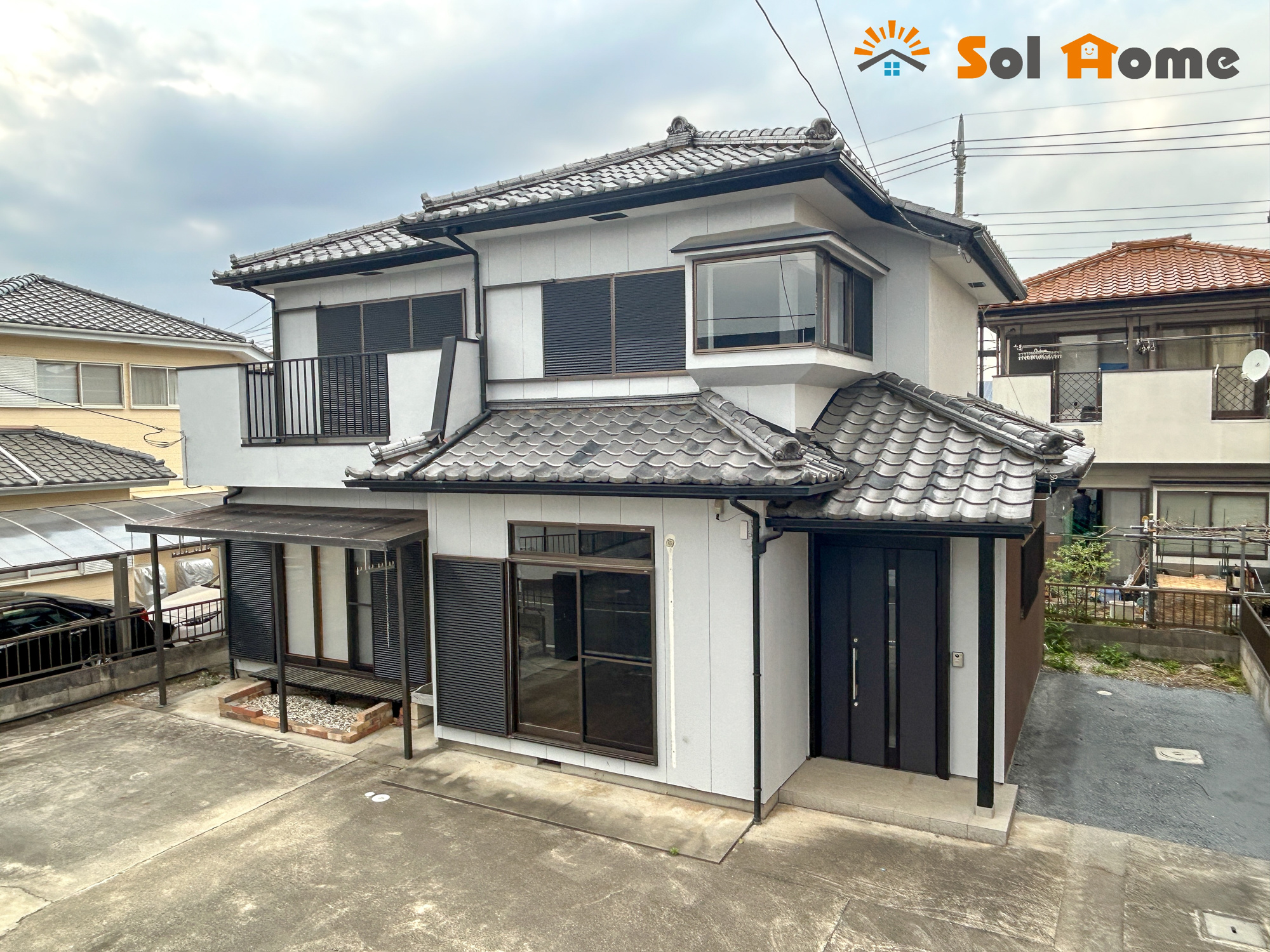 高崎市井野町2期　中古住宅の外観|◆本日のご案内も大歓迎です♪◆ 図面や写真では分からない部分を不動産のプロが丁寧にご説明いたします！！ソルホームはいつでもお問い合わせをお待ちしております♪