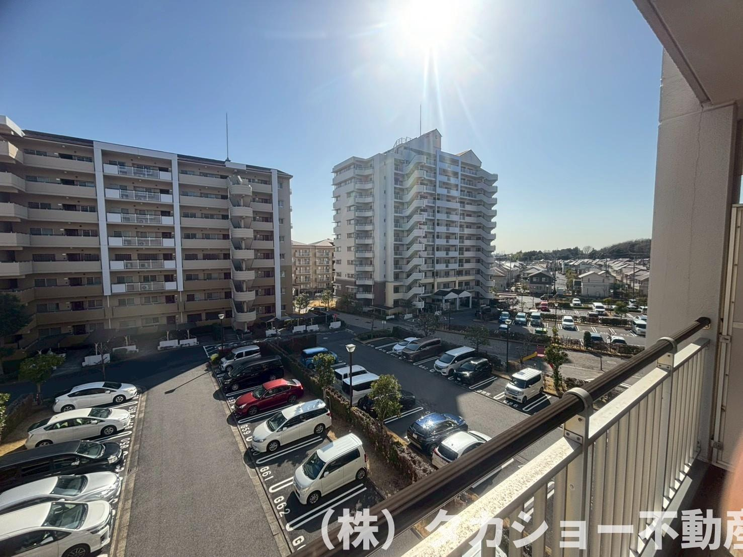 プラザ学園前　10号棟の展望