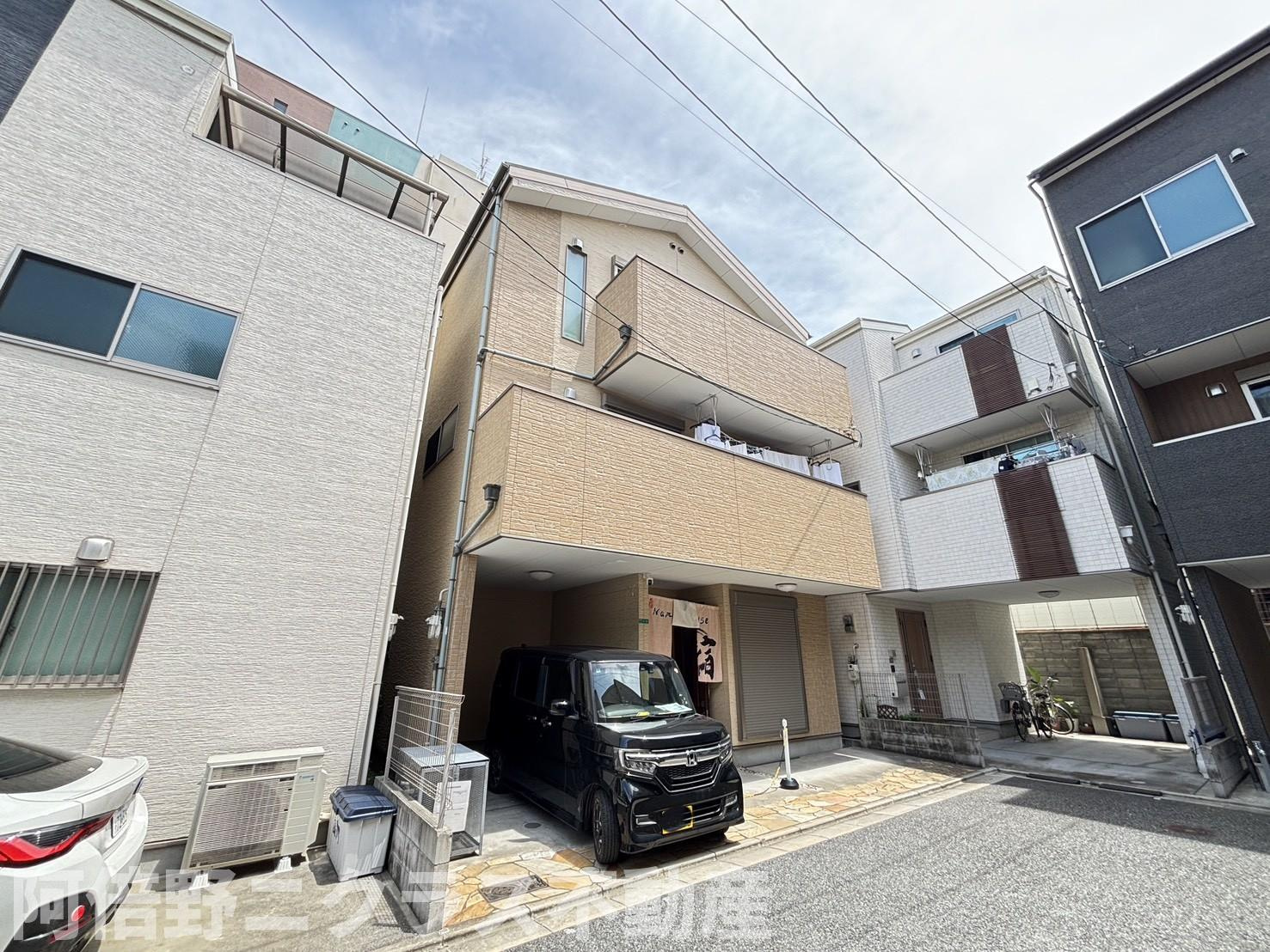 浪速区戎本町2戸建ての前面道路含む現地写真