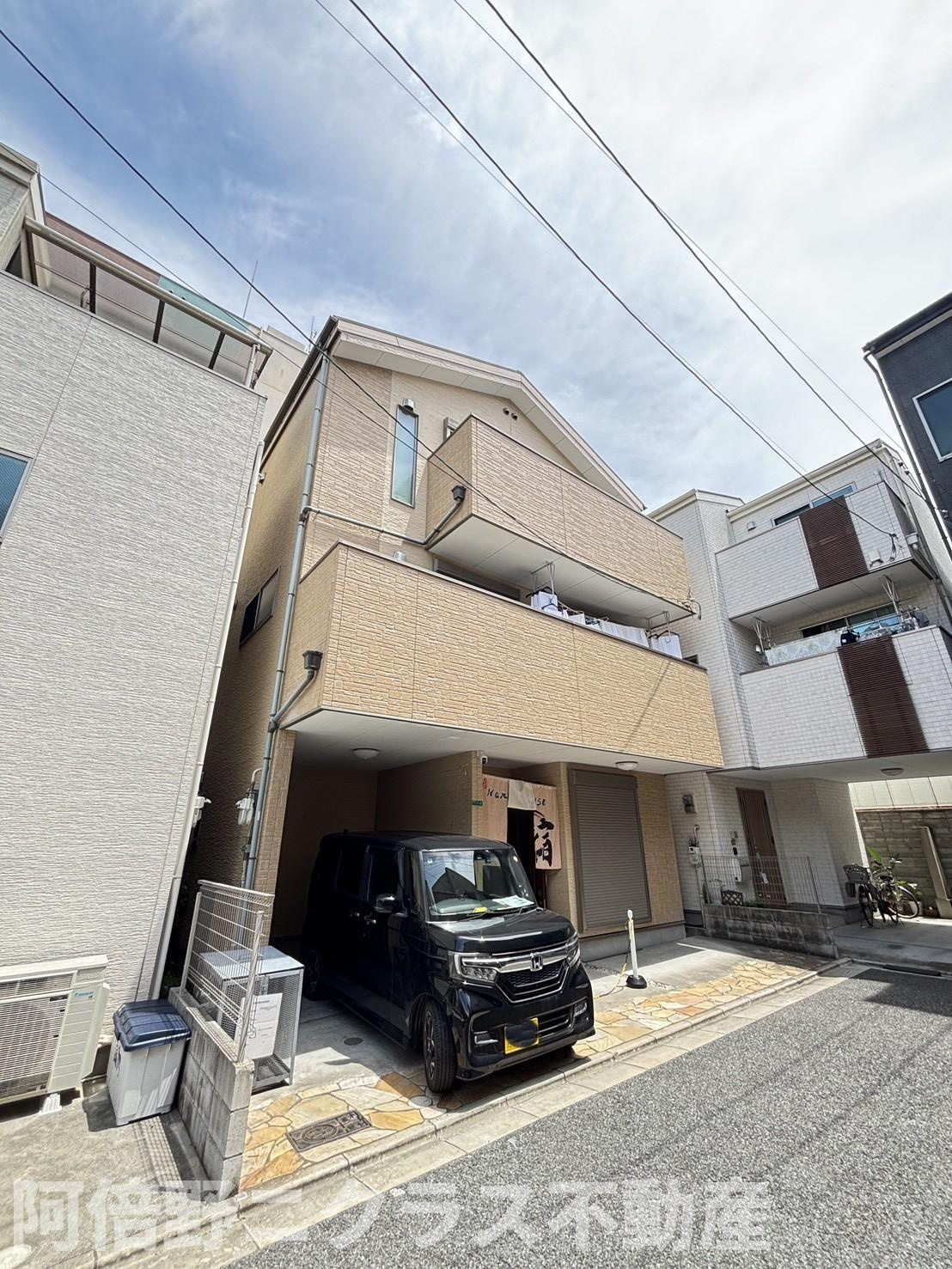 浪速区戎本町2戸建ての前面道路含む現地写真