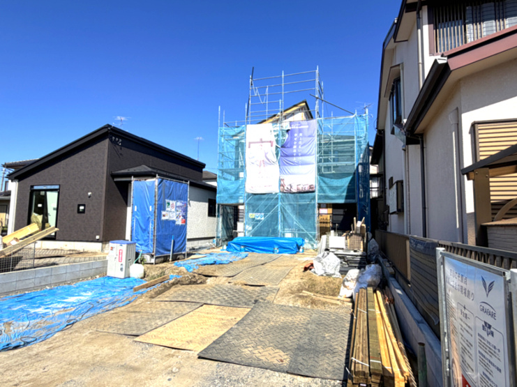 西5丁目（全2区画）2号棟　８月17日撮影