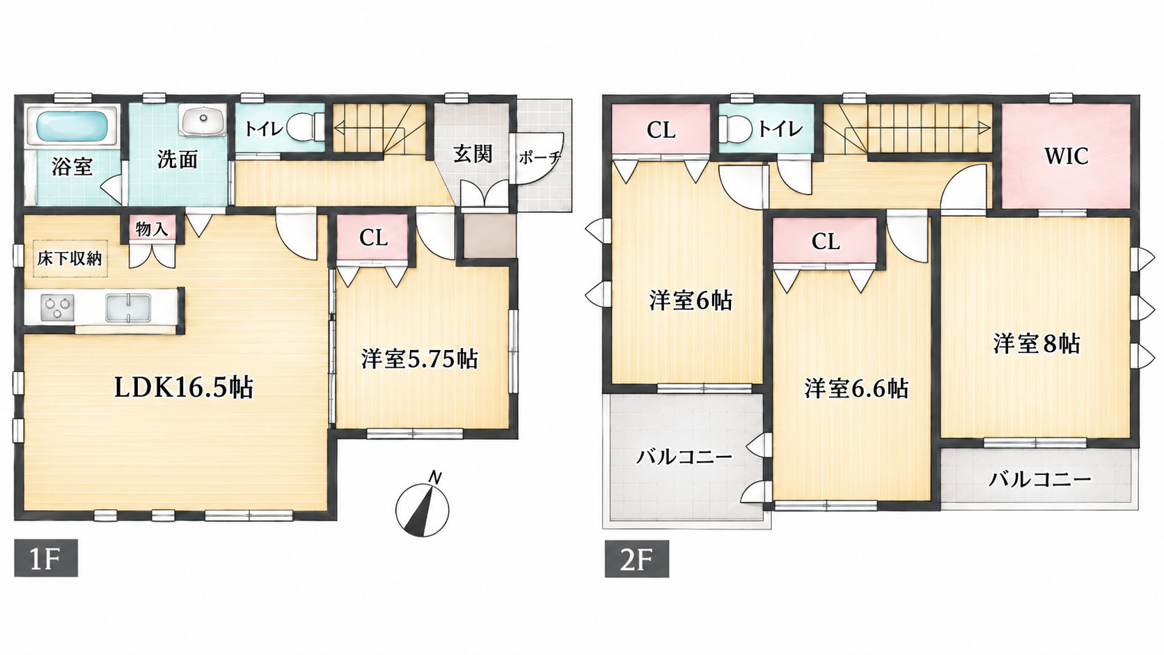 中古住宅　さいたま市西区大字内野本郷の間取り