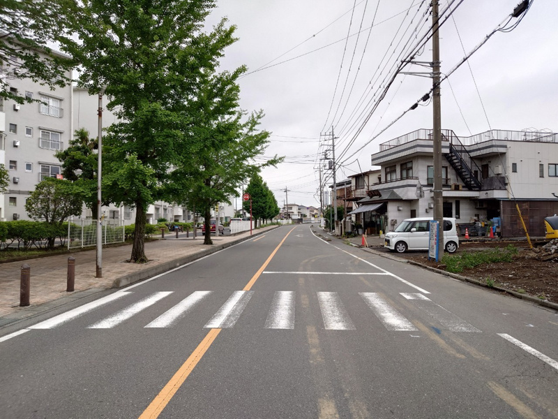 上尾市大字今泉　前面道路約8.7ｍ