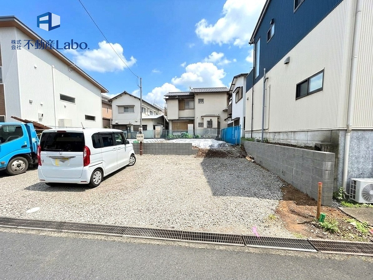 沼津市　大岡4期　全2棟の外観|現地の様子です♪完成に向けて工事が進行中です♪