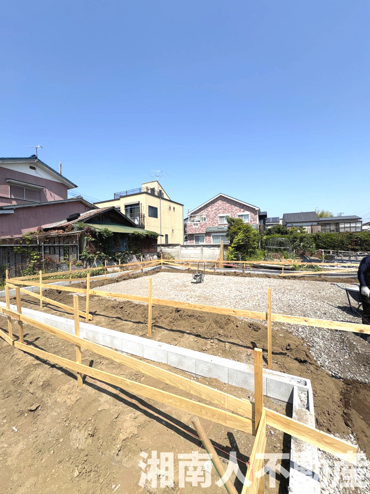 平塚市御殿1丁目　新築戸建の外観|現在建築中です
