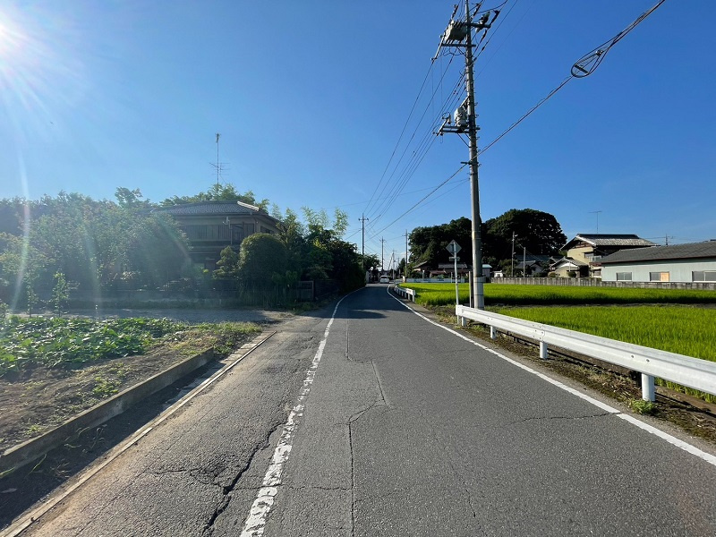 【館林市高根町】　前面道路東側　南～北