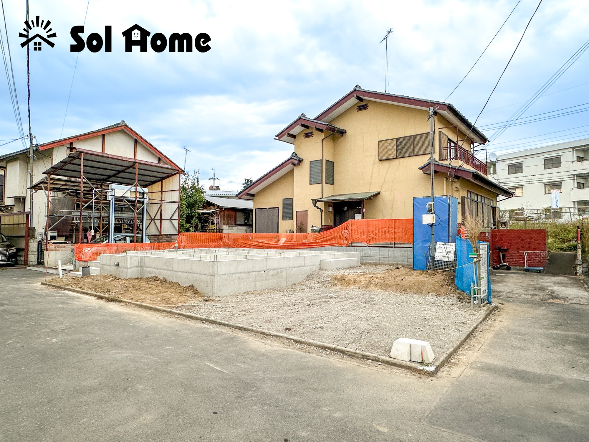 宇都宮市大和１丁目　新築住宅全１棟の外観|◆本日のご案内も大歓迎です♪◆ 図面や写真では分からない部分を不動産のプロが丁寧にご説明いたします！！ 年中無休のソルホームはいつでもお問い合わせをお待ちしております♪