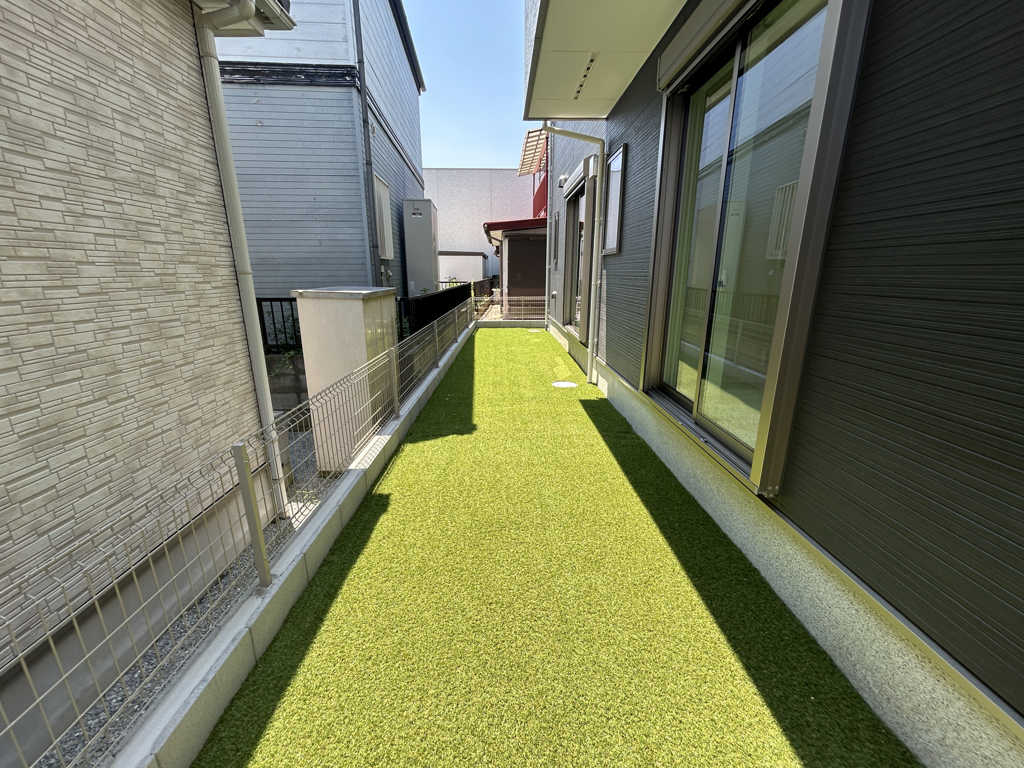 高崎市石原町1期　新築住宅全1棟の庭|人工芝施工済み♪