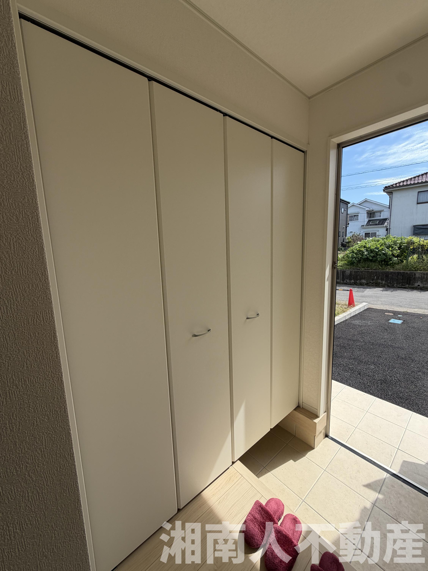 小田原市小船第14　新築戸建て　2号棟の玄関|シンプルで使いやすい玄関です