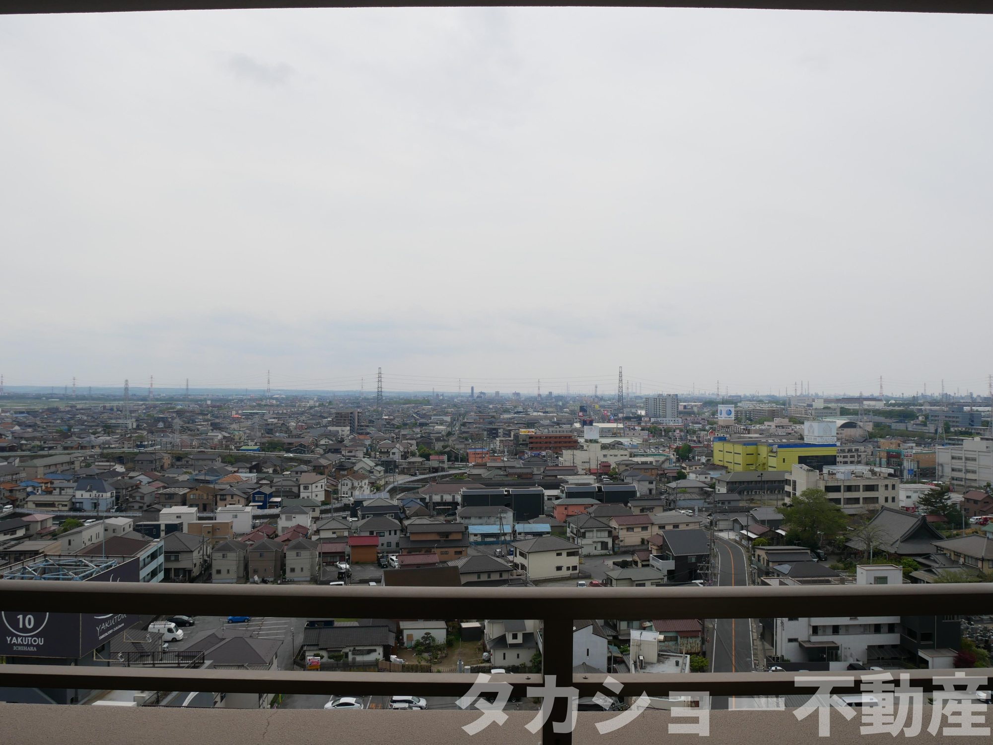 ダイアパレスライベックスタワー八幡宿の展望