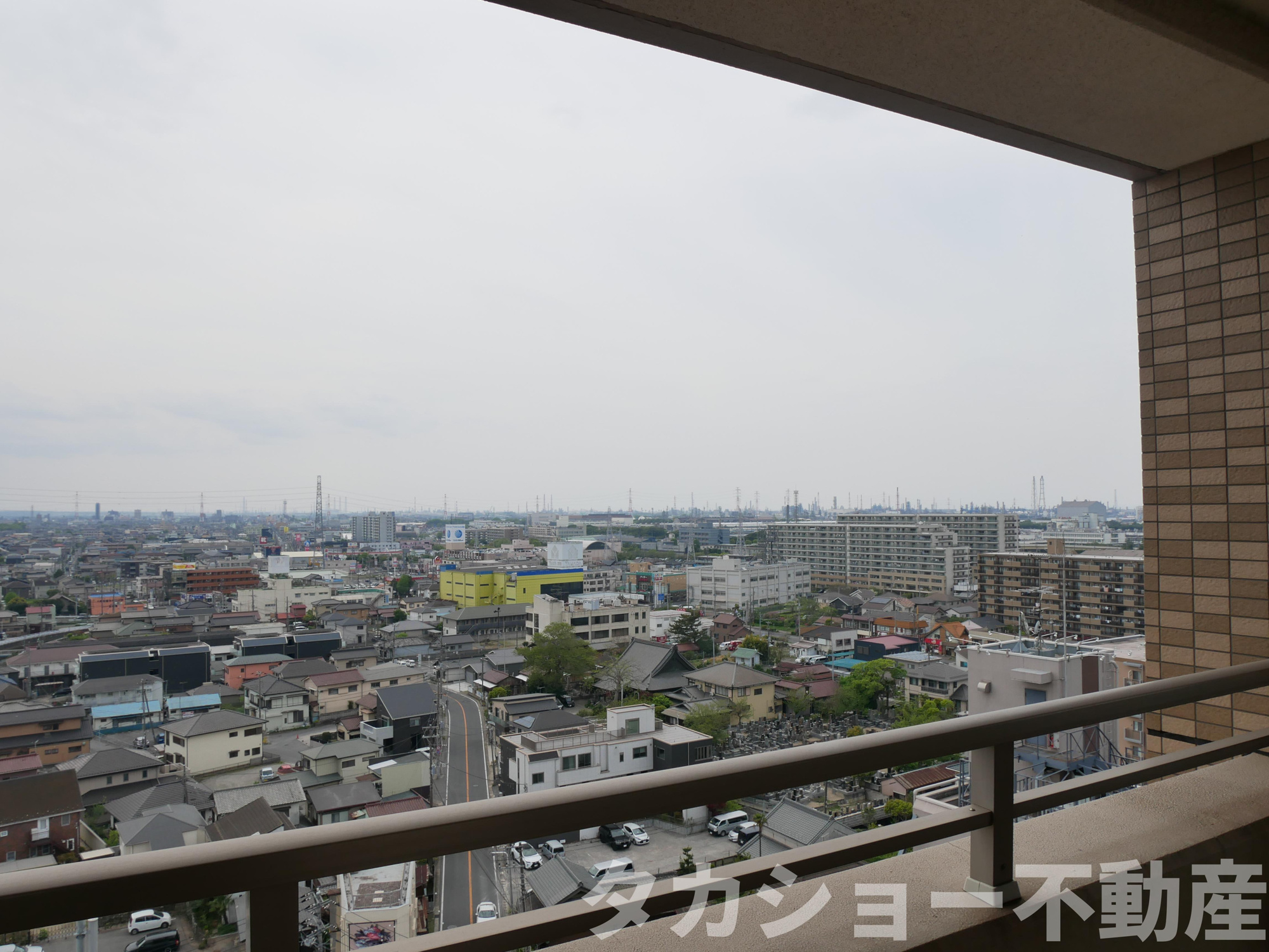 ダイアパレスライベックスタワー八幡宿の展望