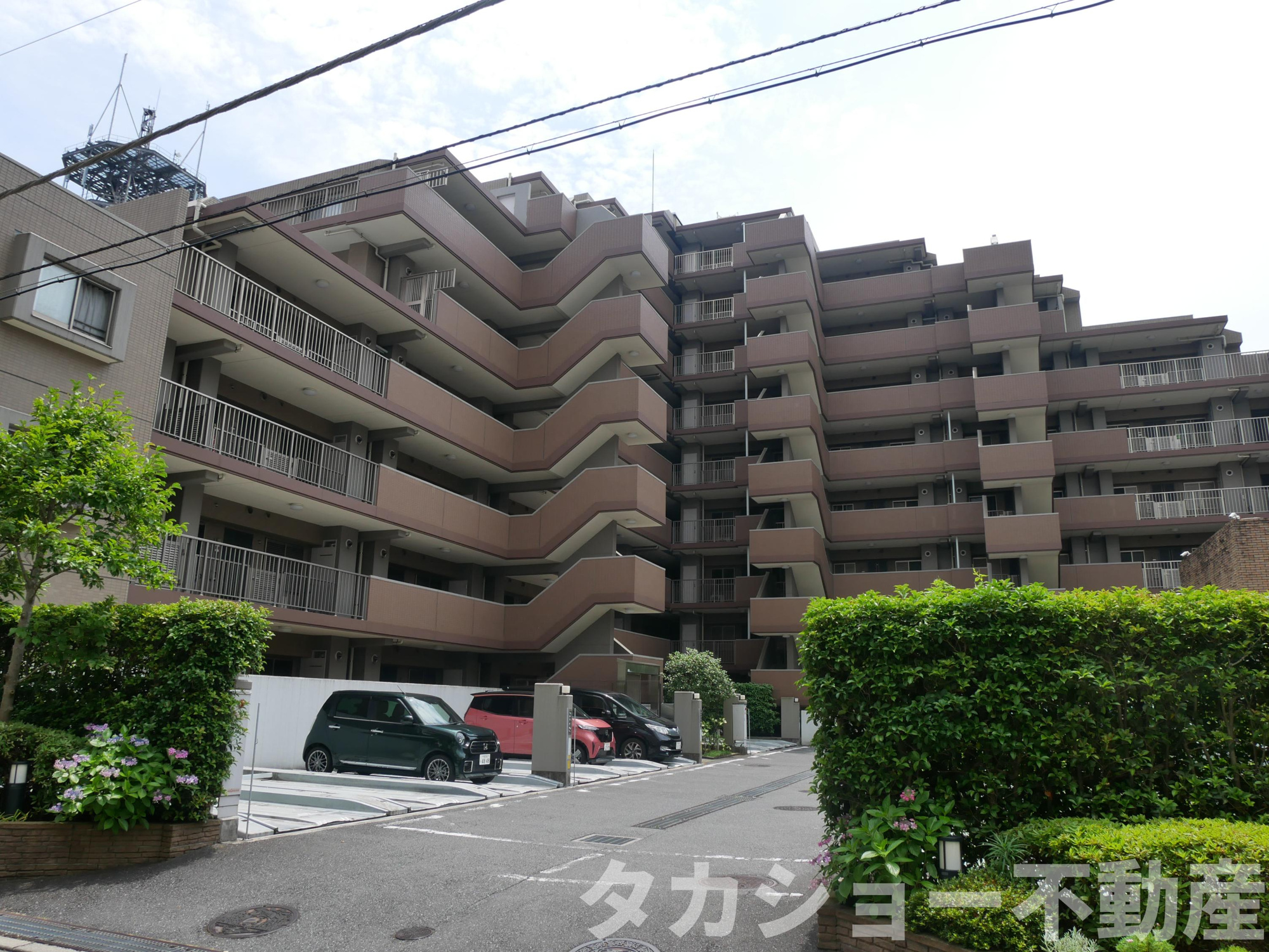 コージースクエア稲毛海岸の外観