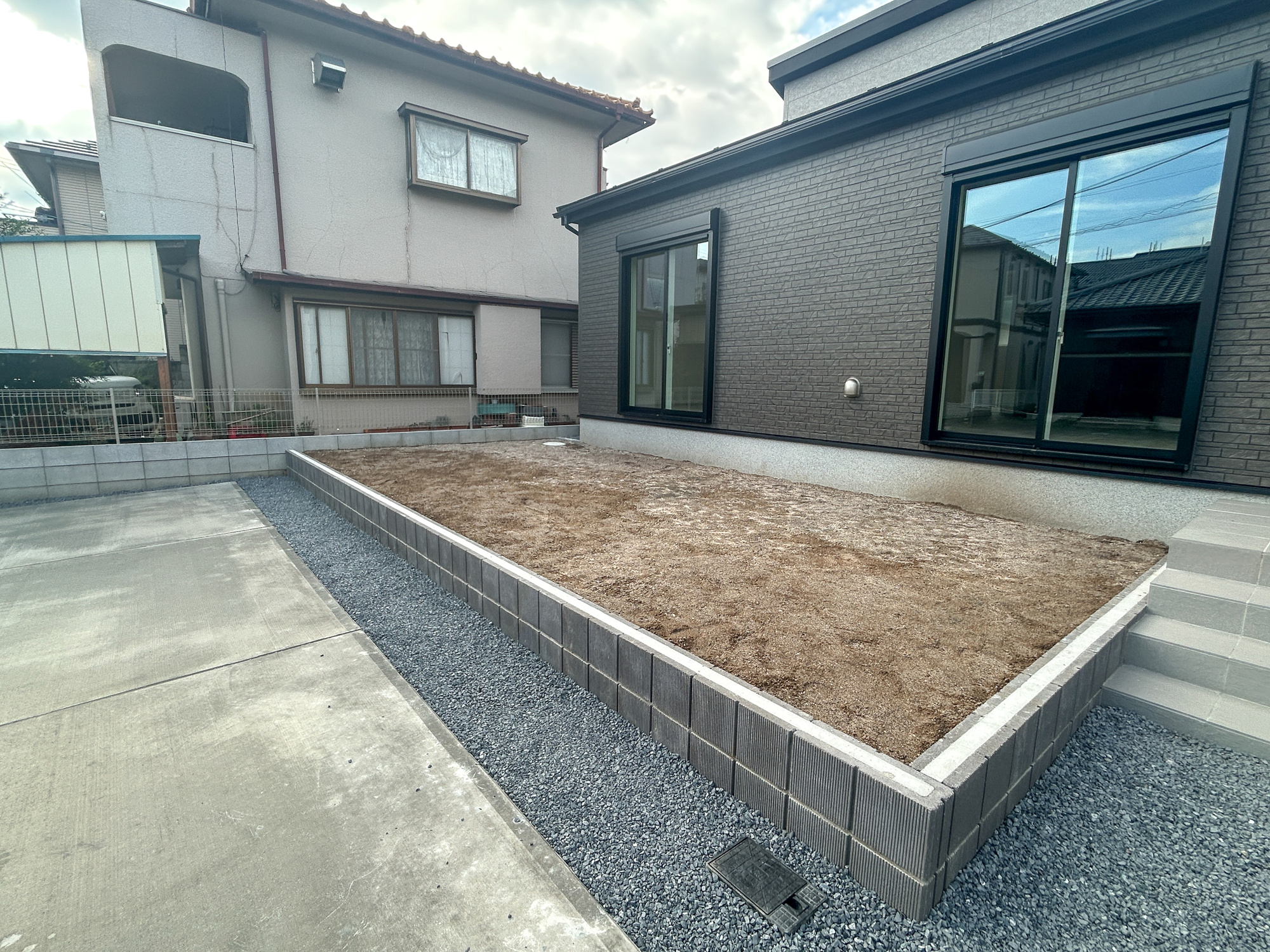前橋市下石倉町　新築住宅全1棟の庭|お庭での家庭菜園・ガーデニングを通じて、お子様と一緒に育てていくと、思い出も増えていきそうですね♪