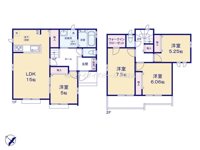 【D号棟　間取図】