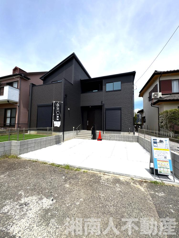 大磯町国府本郷18期　新築一戸建て　の外観|外観は落ち着いています