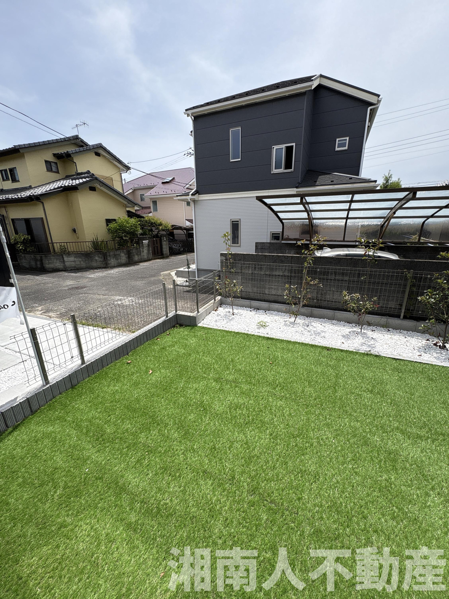 大磯町国府本郷18期　新築一戸建て　の庭|お庭でゆったりと過ごせます