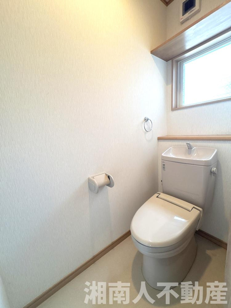 大磯町国府本郷　戸建のトイレ|トイレもきれいです