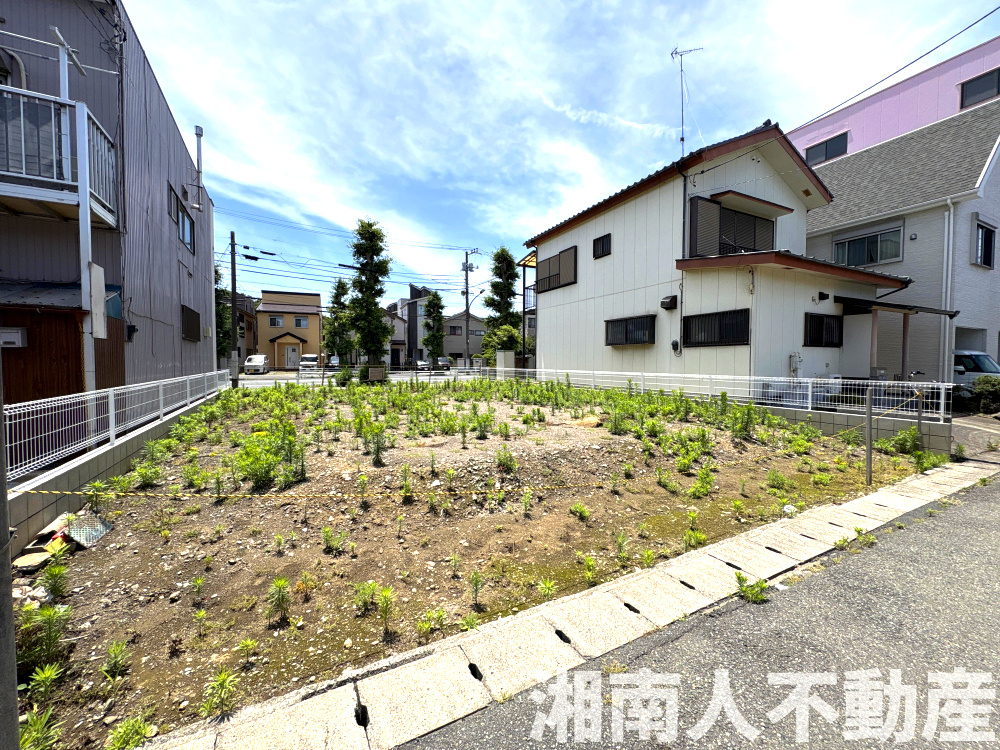 平塚市平塚4丁目　売地の外観|平坦地です