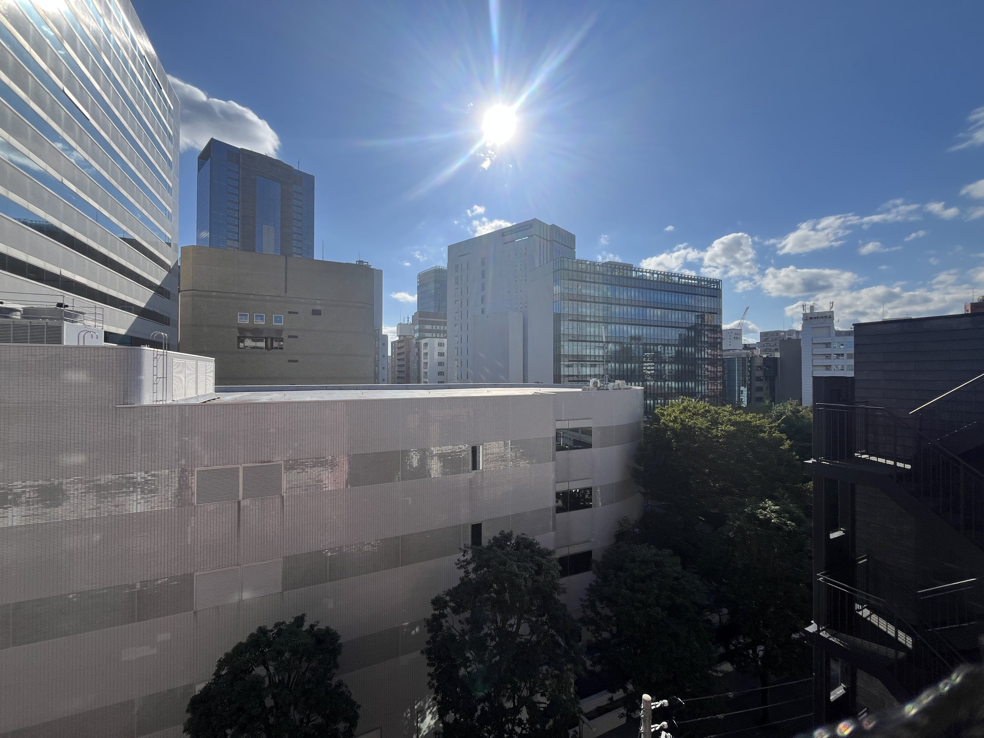 チサンマンション花京院の展望|2025年10月撮影