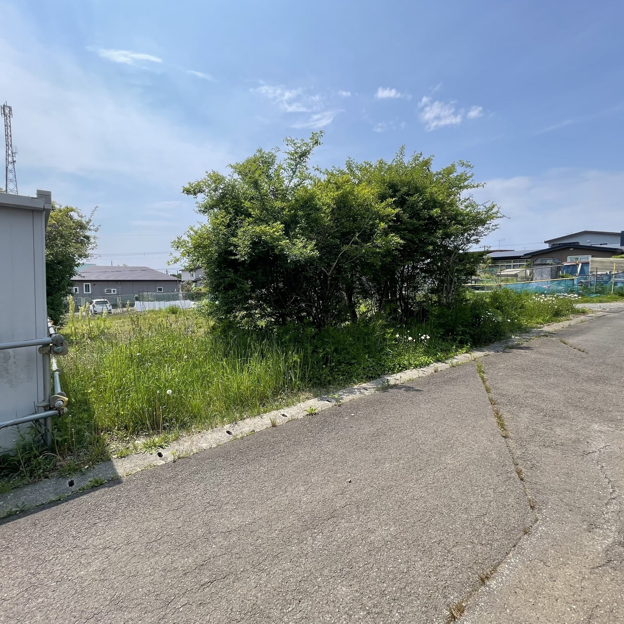 室蘭市本輪西町5丁目479-29他1筆　土地の外観