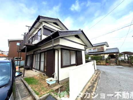 市原市喜多　中古戸建の前面道路含む現地写真