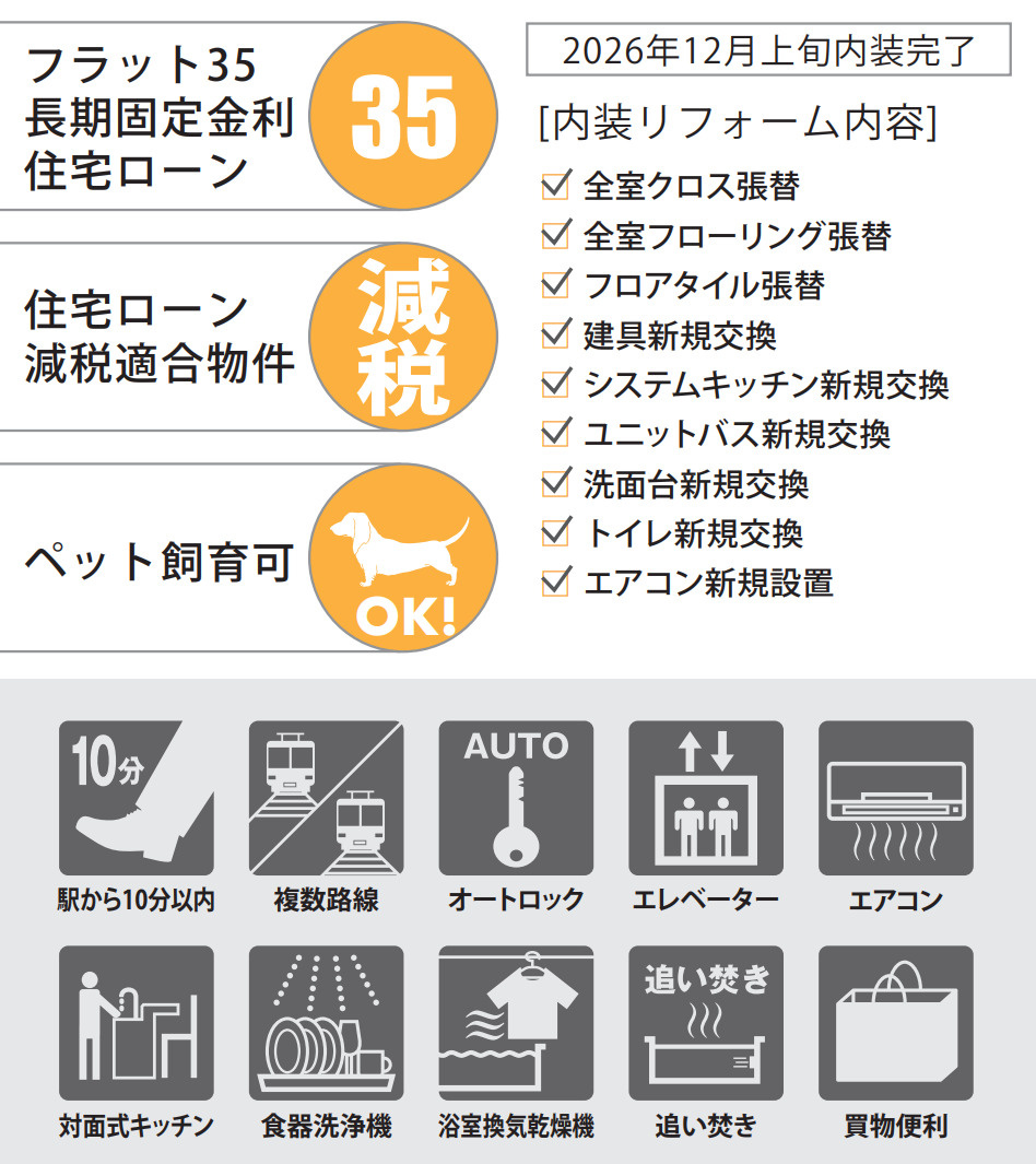 パークスクエア長津田フェスタコリーナ【仲介手数料無料】ペット可♪のその他