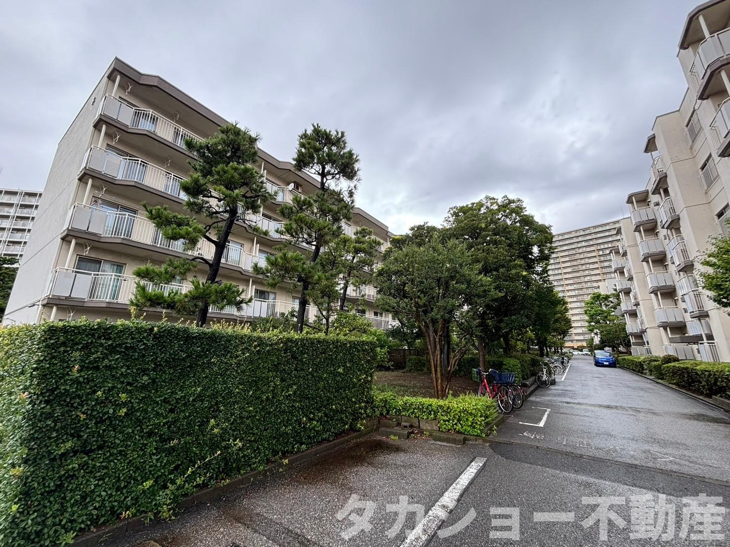 千葉ファミリータウン　7号棟の外観|外観です