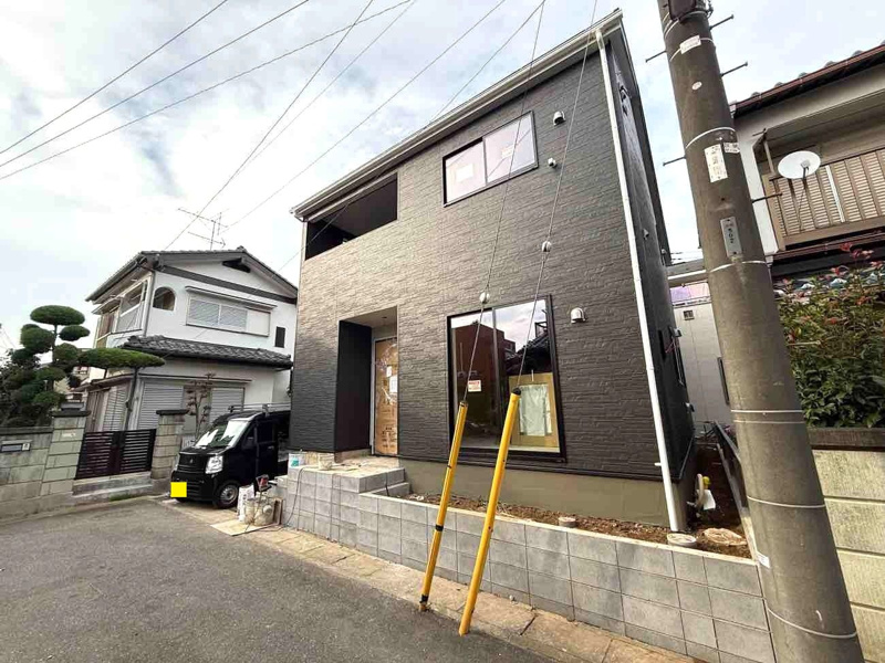 【外観】春日部大枝　新築一戸建て