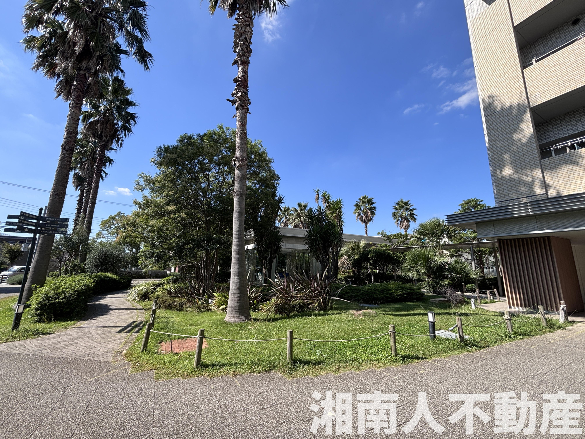 ライオンズ茅ヶ崎ザ・アイランズⅡ街区の庭|お庭です
