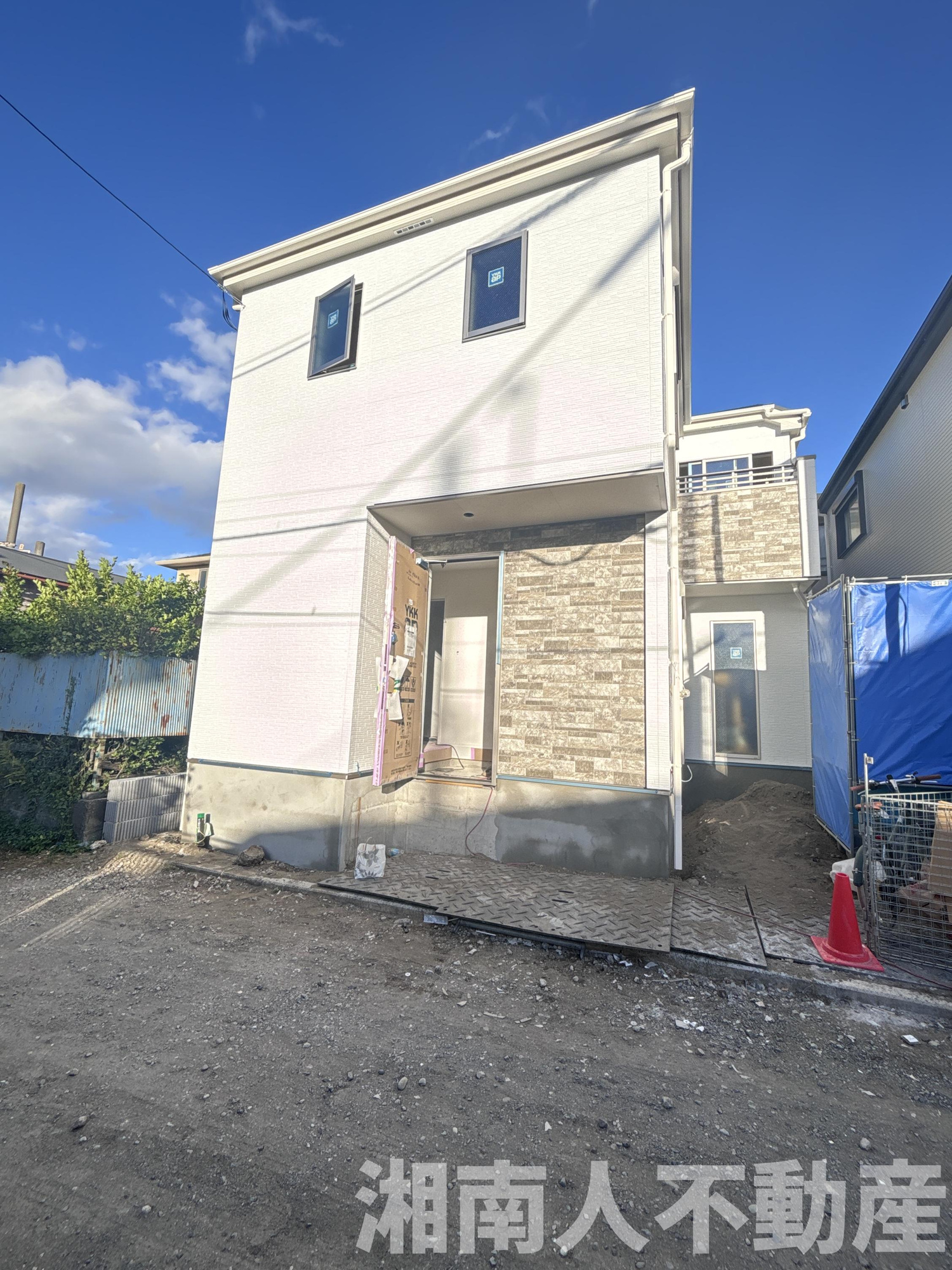 茅ヶ崎市共恵1丁目　新築戸建て　全3棟の外観|落ち着いた雰囲気の外観です
