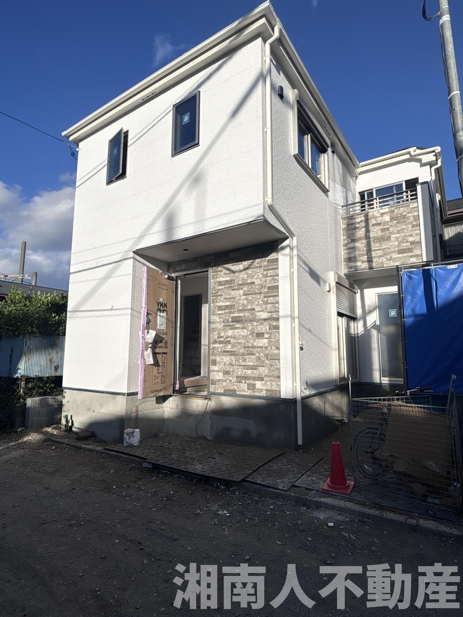 茅ヶ崎市共恵1丁目　新築戸建て　全3棟の外観|外観は落ち着いています