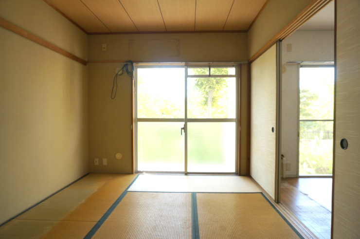 研究学園5団地525号棟の和室|和室約６帖