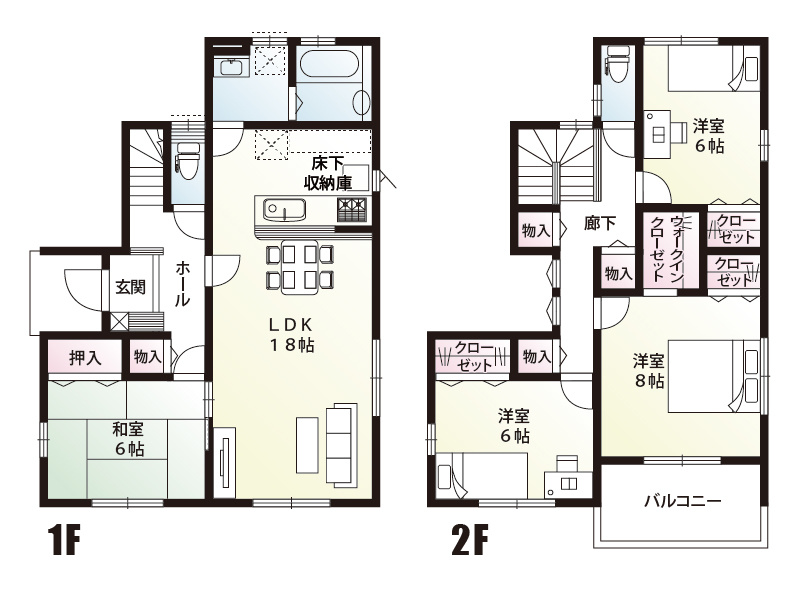 古河市諸川◆間取り図