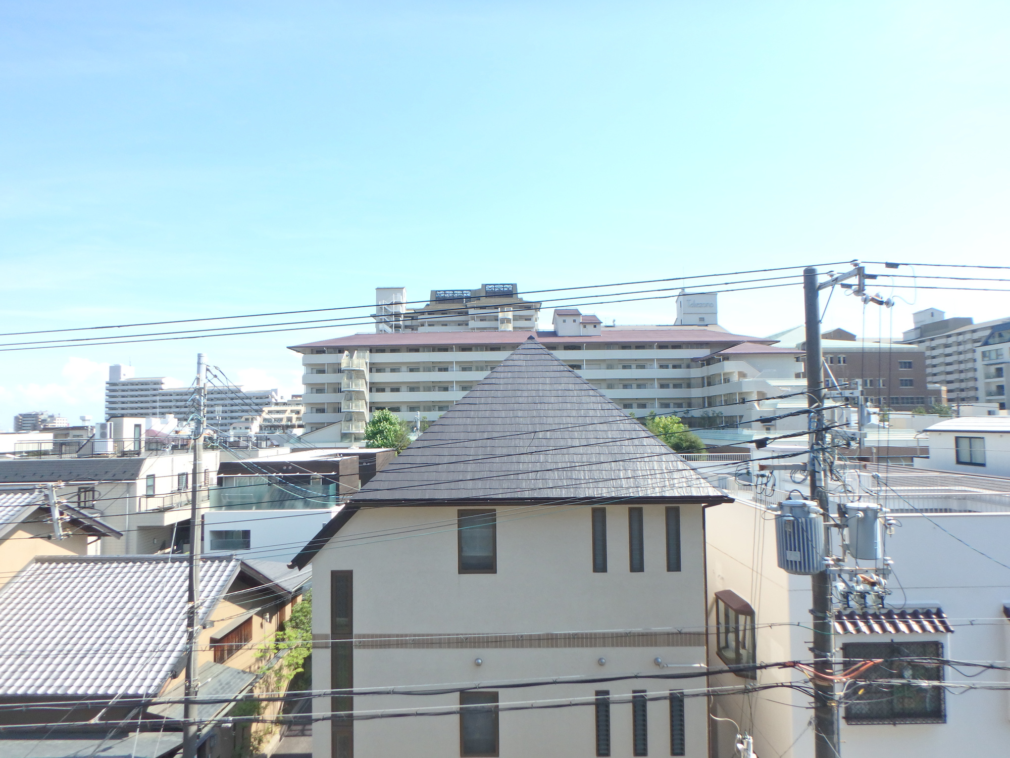 芦屋コンチェルトの展望|南面バルコニーより南側を望む眺望