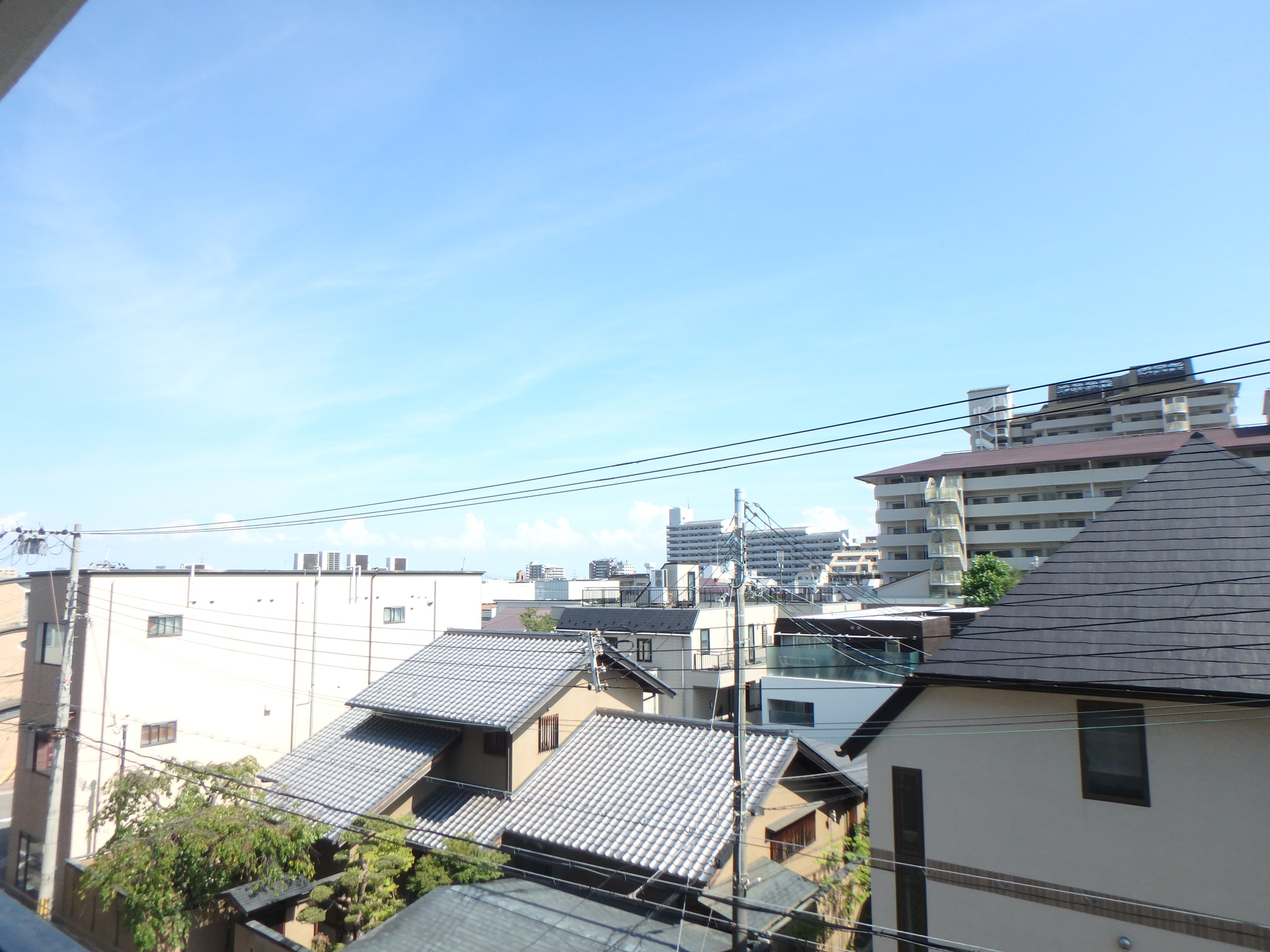 芦屋コンチェルトの展望|南面バルコニーより南東側を望む眺望