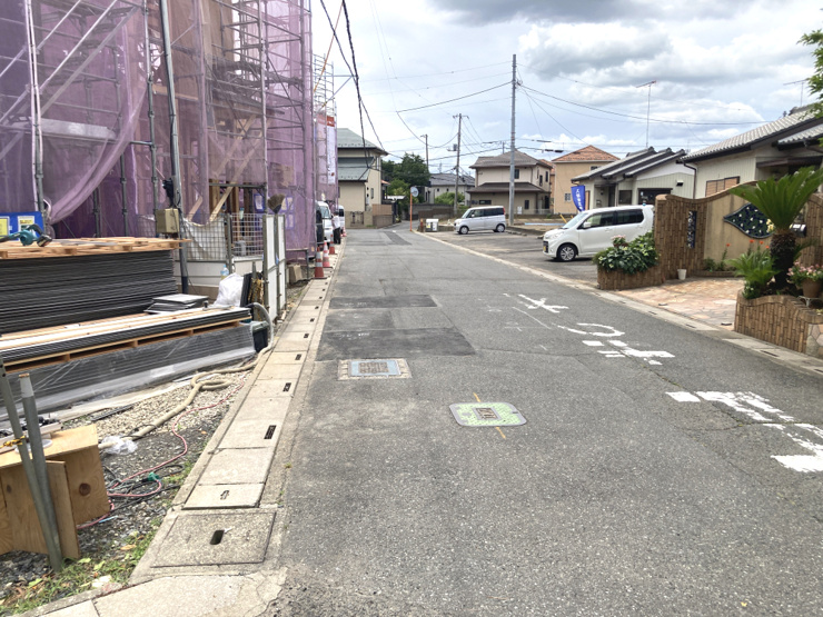 久喜市吉羽3丁目第5　前面道路