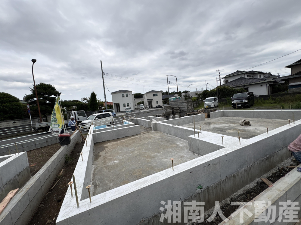 平塚市四之宮第28　新築戸建ての外観|現在建築中です