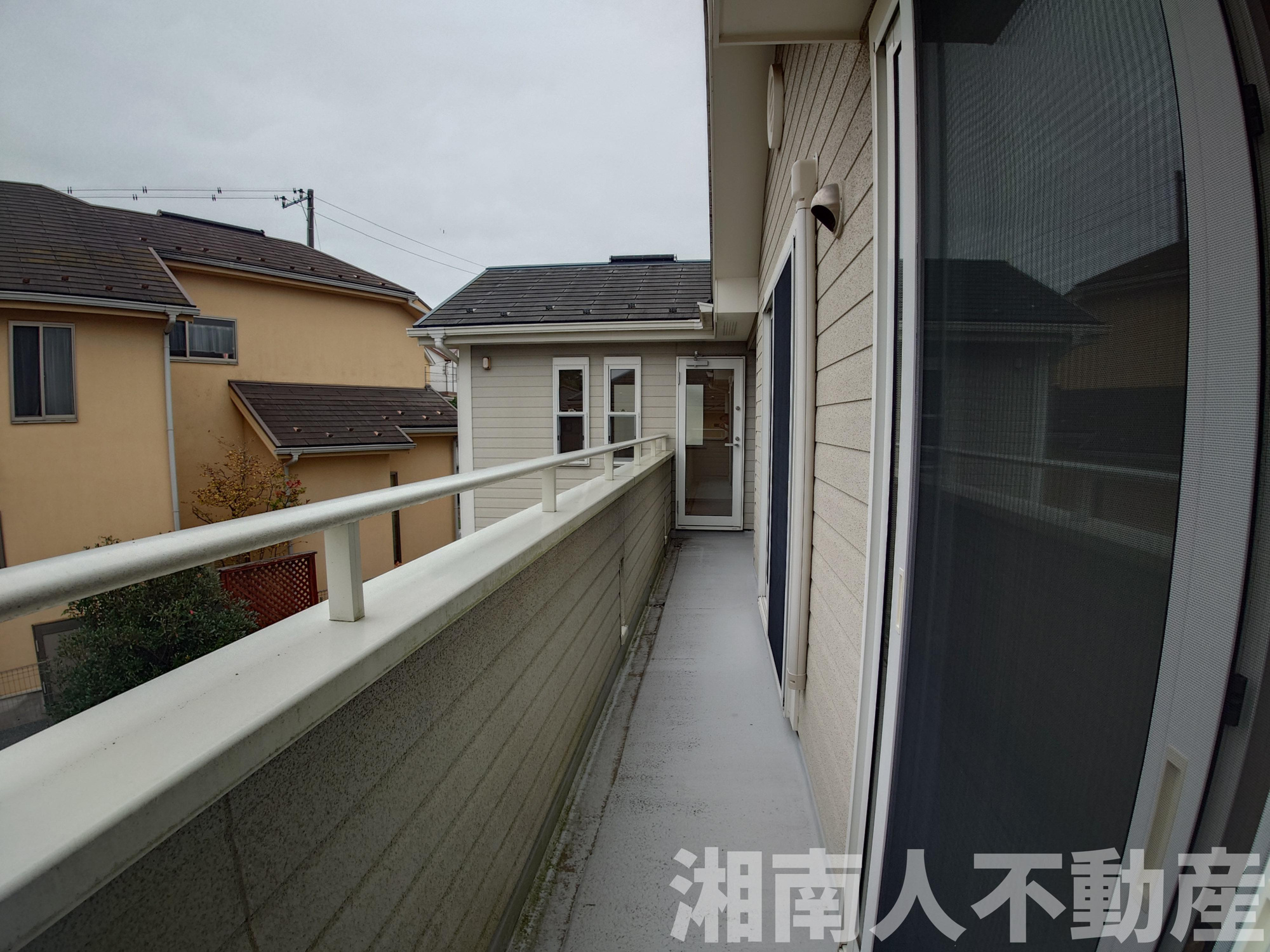 平塚市めぐみが丘1丁目　中古戸建のバルコニー|陽当たり良好なバルコニーです